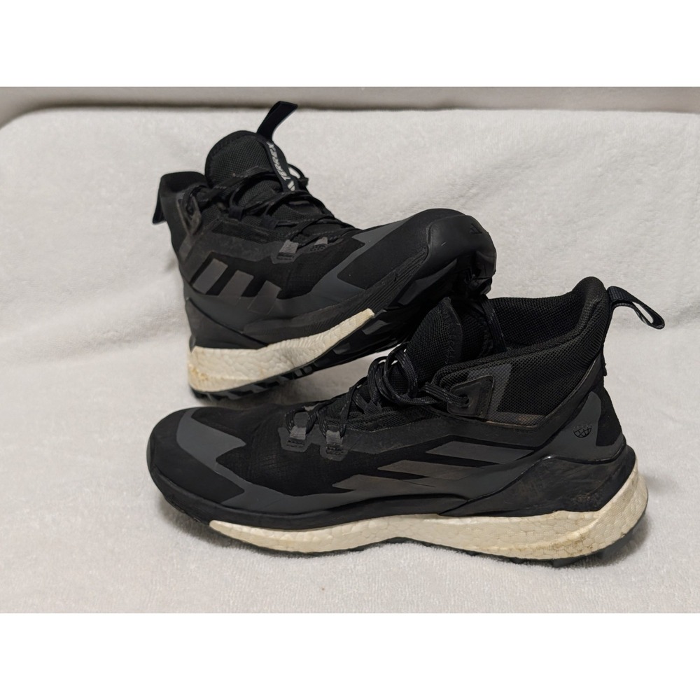 Adidas Terrex Free Hiker 2.0 Gore-Tex Black/Gray Hiking Shoe Women's Size 10